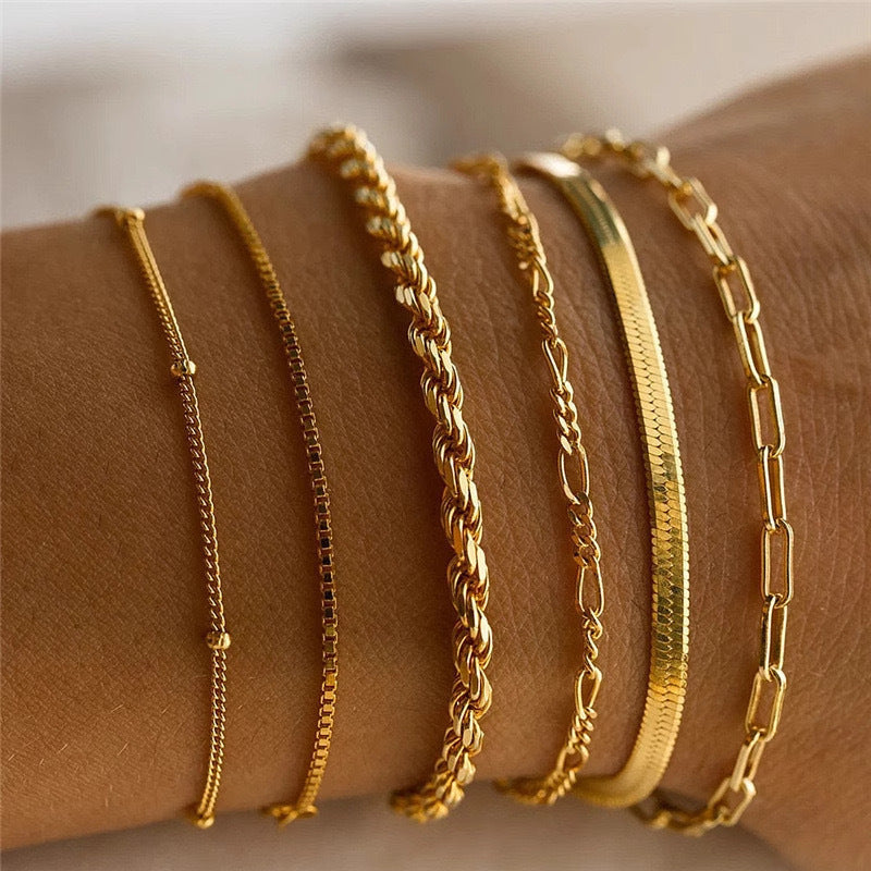 Women's Multi-layer Chain Minimalist Bracelet