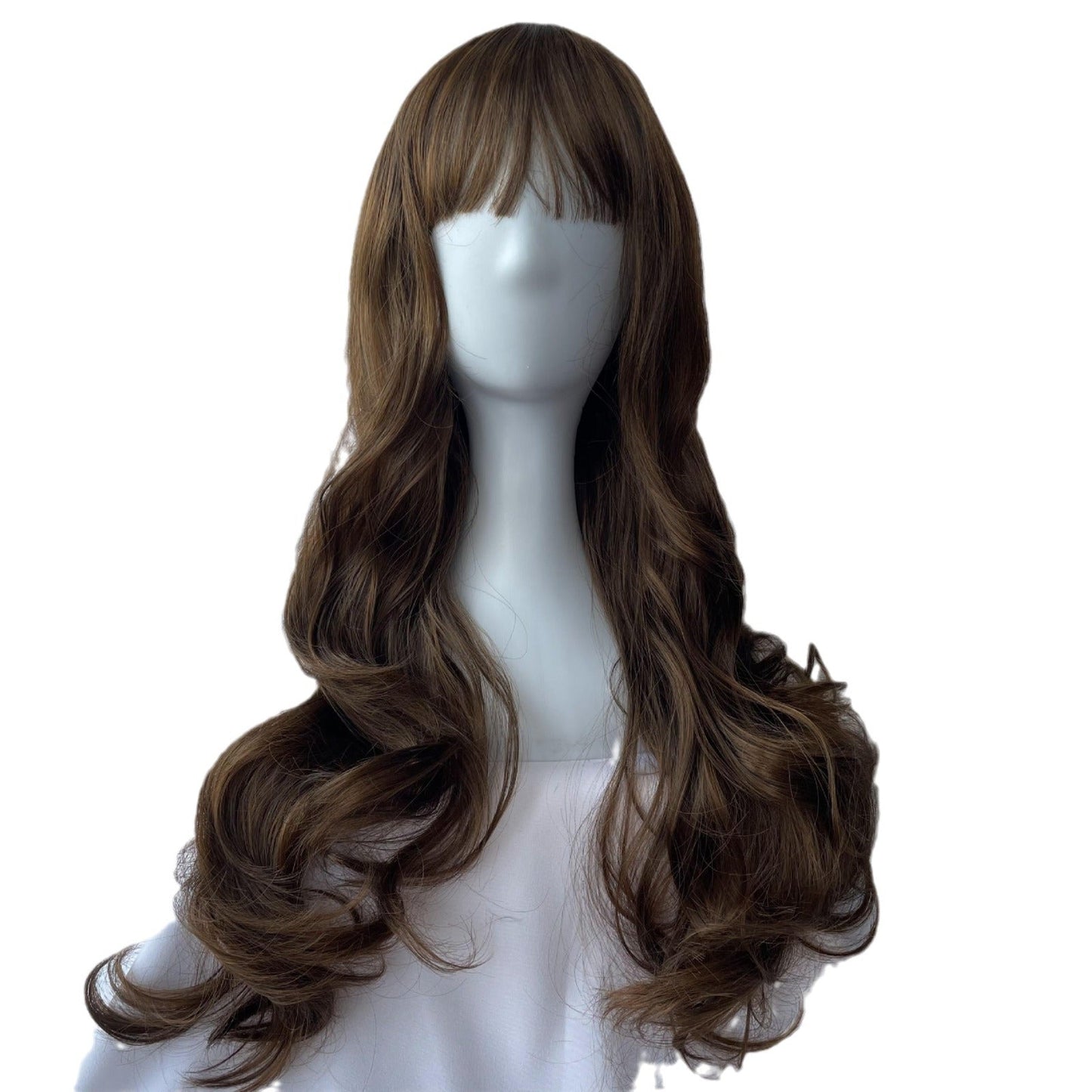 AliExpress Foreign Trade Long Wavy Full-head Wig