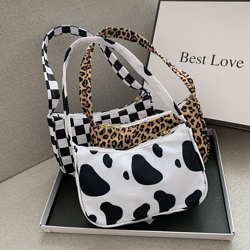 Summer New Fashion Underarm Bag Printing Shoulder Bag