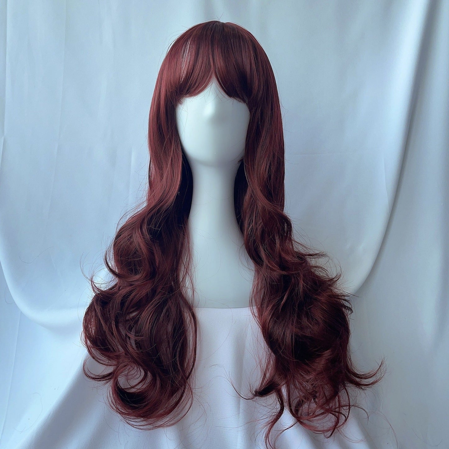 AliExpress Foreign Trade Long Wavy Full-head Wig